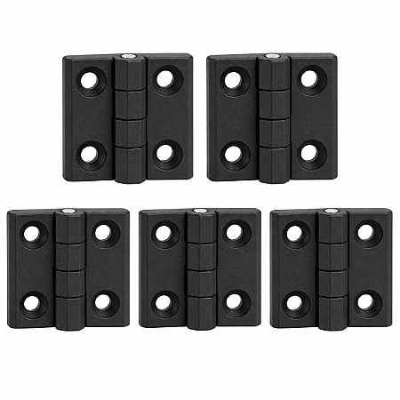 Kit 5 Dobradiças Zamac Industrial 60x60mm