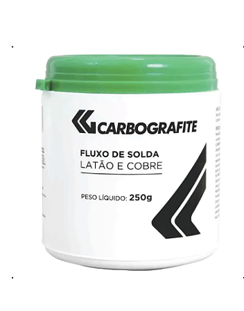 Fluxo para Solda Latão e Cobre 250g Carbografite