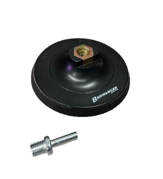 Suporte para Lixa Velcro com Fixador 125 Mm Berwanger