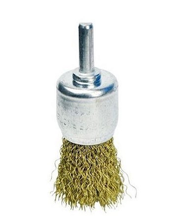 Escova de Aço Tipo Pinçel 25 Mm C/ Haste Mister