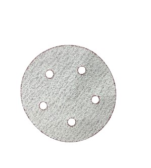 Lixa Velcro 5 Furos Grão 120 125 Mm Berwanger 10 Unidades