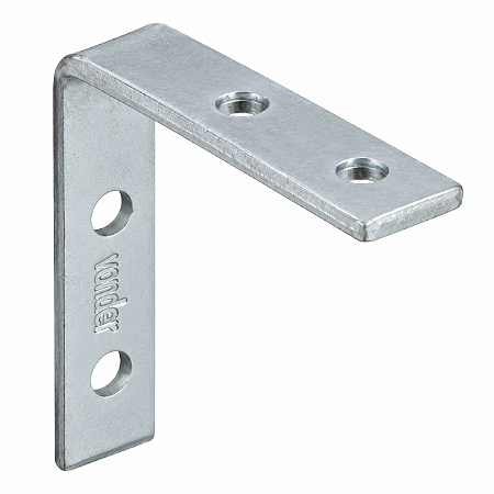 Cantoneira para Cortina 5x5cm Aço Zincado Vonder 1un