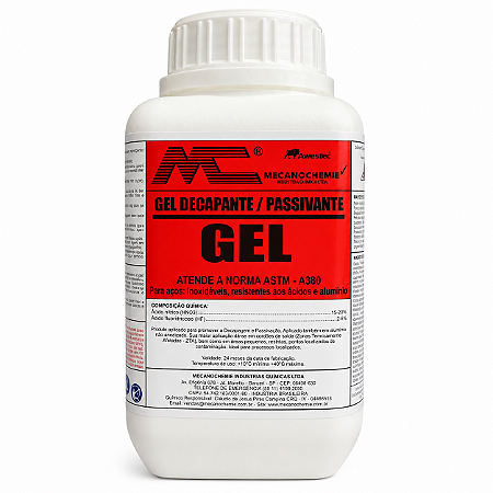 Gel Decapante Passivante Inox Avestá Mecanochemie 1,25kg