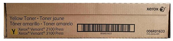 CARTUCHO DE TONER AMARELO XEROX - VERSANT 2100/3100 - 6R01637