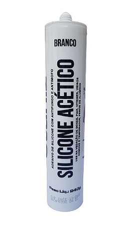 Silicone Acético Branco 240G - ETANIZ