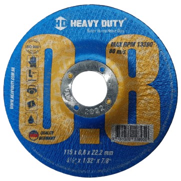 Disco de Corte Fast Inox 115X0,8X22,2 - 8 pçs