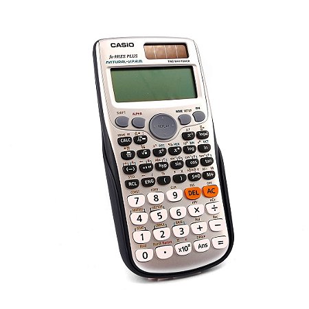 Calculadora Científica 417 Funções, Casio, FX-991ESPLUS, Visor de 4 Linhas, Prata