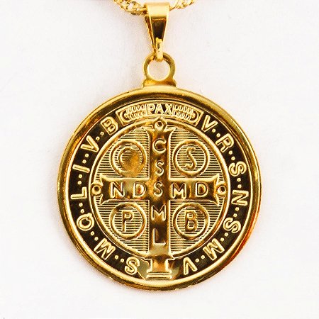 Pingente Medalha São Bento (Médio)