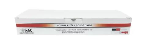 Agulha de Aspiração Ponta Romba Rosa (25X12 18G) - SR