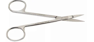 Tesoura Iris 10,5cm Reta Fina/Fina - Safer