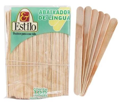 Abaixador Língua de Madeira - Estilo