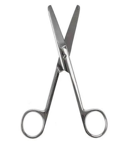 Tesoura Cirúrgica 15cm Reta Romba/Romba - Vital Gold