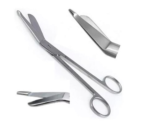 Tesoura Lister 18cm Inox - Safer