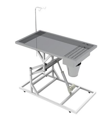 Mesa Pantográfica Com Suporte Odontológico - Sanitas Móveis