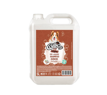 Shampoo Pré-Lavagem Coco Vegan para Cães 5L - Collie Vegan