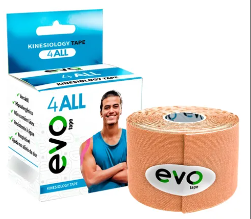 Bandagem 4 ALL Kinesio Bege - Evo Tape