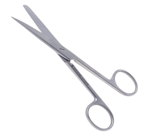 Tesoura Cirúrgica 14,5cm Reta Fina/Romba - Professional