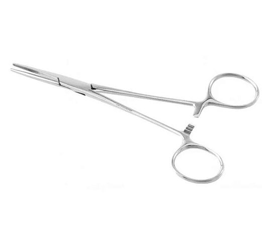 Pinça Hemostática Kelly 16cm Reta em Aço Inox - Safer
