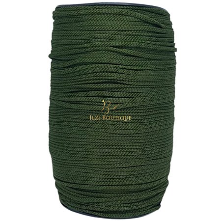 Fio Sublimis verde militar 1005 - 100% poliéster – 5mm