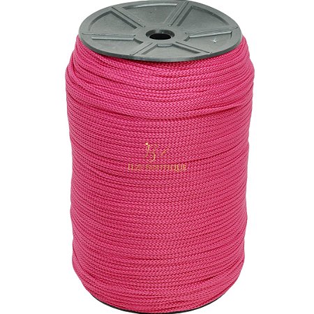 Fio Sublimis rosa chiclete 8181 - 100% poliéster – 4mm