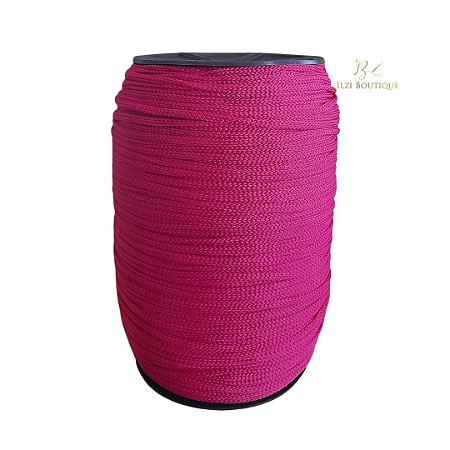 Fio Sublimis rosa escuro 8182 - 100% poliéster – 4mm