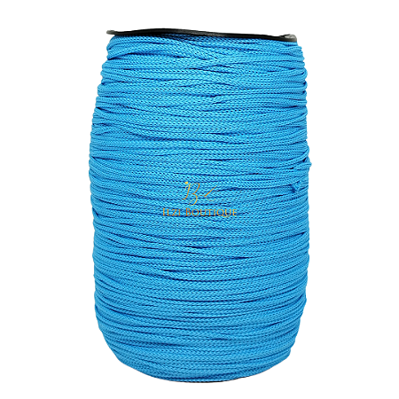 Fio Sublimis azul piscina - 100% poliéster – 5mm