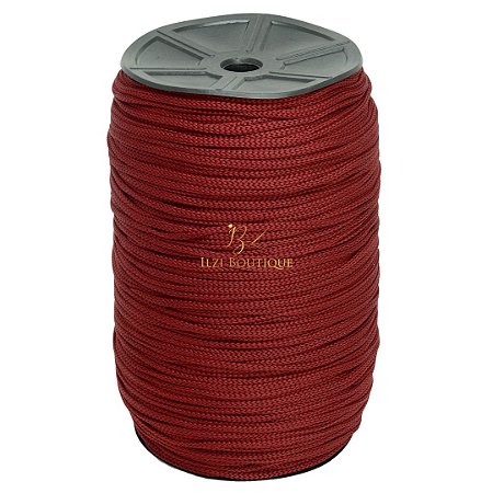 Fio Sublimis bordô 8173 - 100% poliéster – 4mm