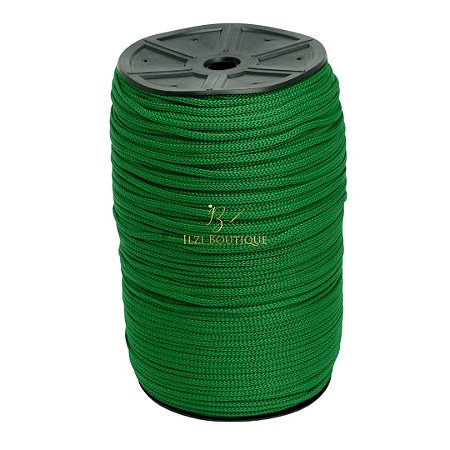 Fio Sublimis verde natal 8076 - 100% poliéster – 4mm