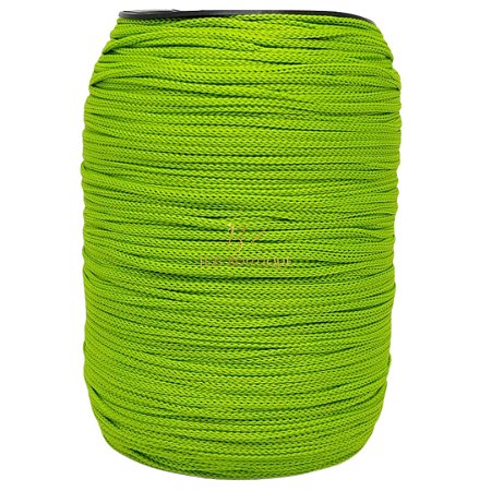 Fio Sublimis verde pistache 8207 - 100% poliéster – 4mm