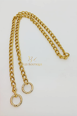 Alça de corrente dourado