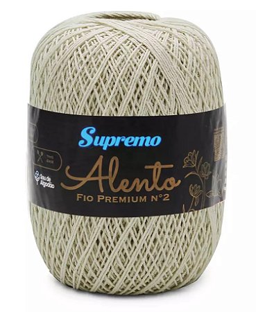 Barbante Supremo Alento 2 - areia