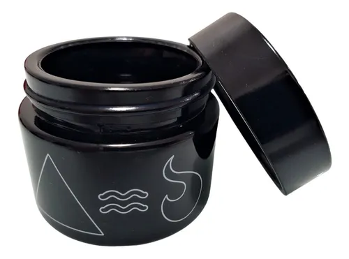 Pote De Vidro Squadafum Ultravioleta 50 Ml Original Preto