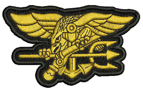 Bordado Patch Termocolante Navy Seals