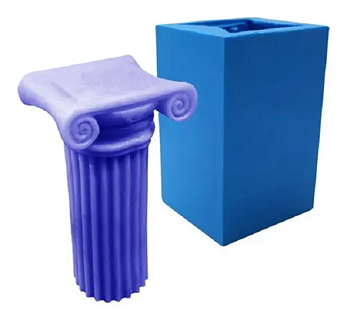 Forma de Silicone - Coluna Grega