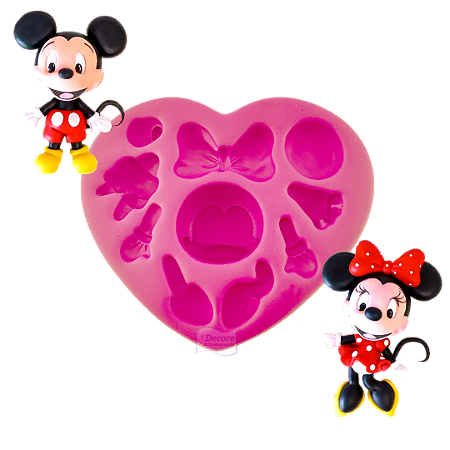 Forma de Silicone - Ratinho Ratinha Mouse