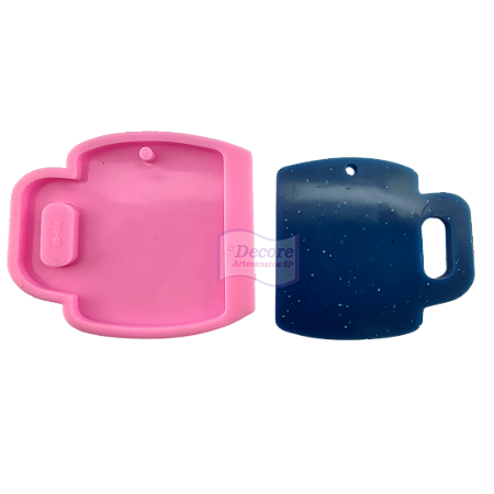 Forma de Silicone - Pingente Caneca