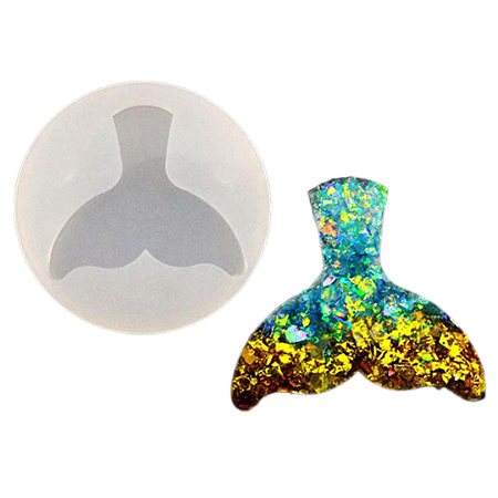 Forma de Silicone - Calda da Sereia mod 4
