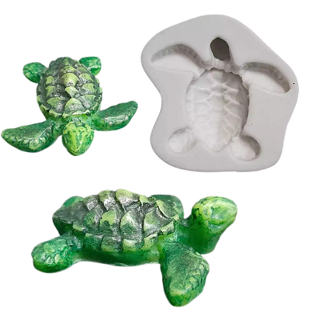 Forma de Silicone - Tartaruga Mod 3