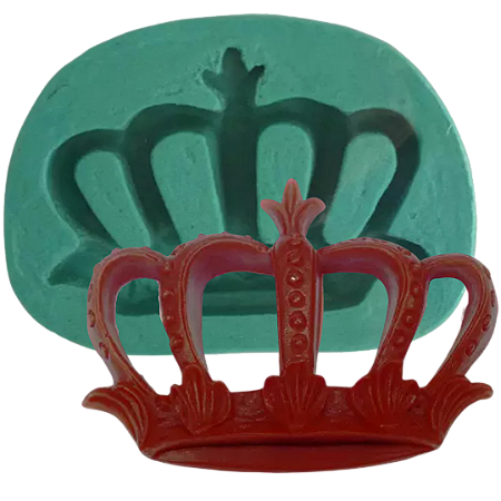 Forma de Silicone - Coroa Vazada P