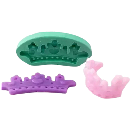 Forma de Silicone - Coroa com Coração