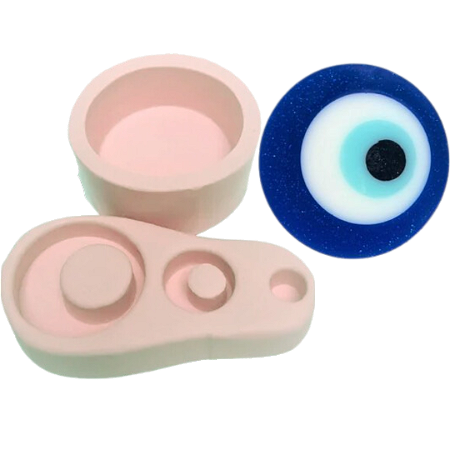 Forma de Silicone - Kit Olho Grego