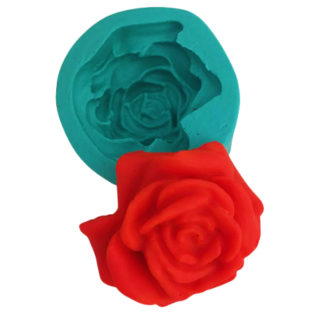 Forma de Silicone - Rosa aberta