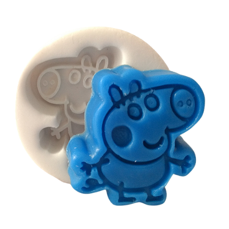 Forma de Silicone - George Pig