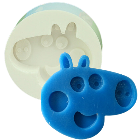 Forma de Silicone - Rosto George Pig
