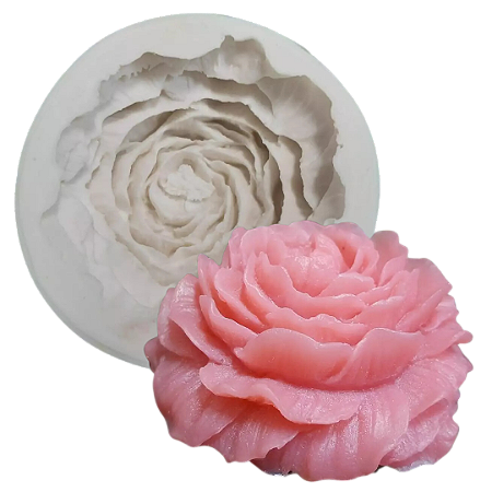 Forma de Silicone - Rosa Soap