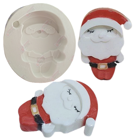 Forma de Silicone - Papai Noel