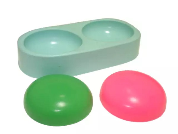 Forma de Silicone - Tradicional Redondo 2 cav