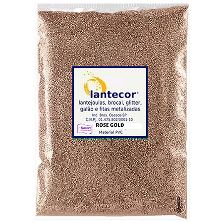 Glitter PVC - ROSE GOLD - 100g
