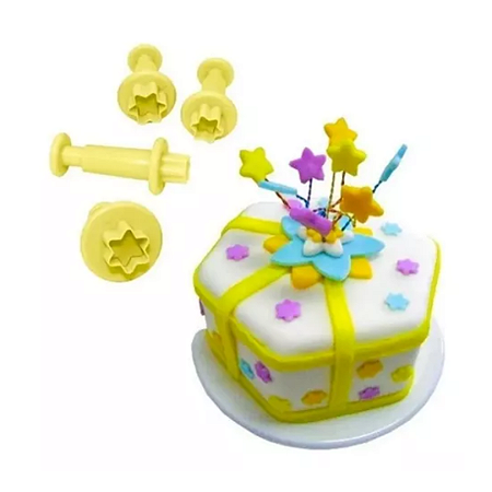 Kit Ejetor Estrela c/ 4 Pçs