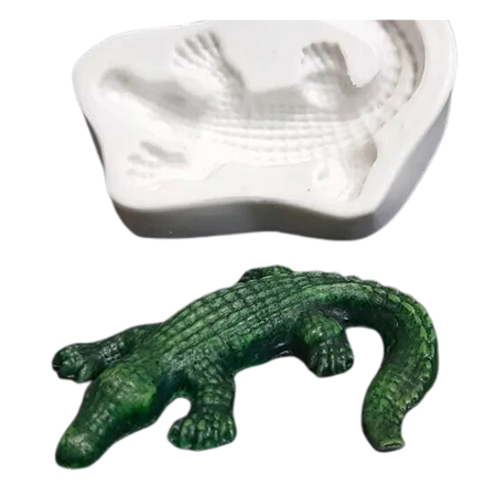 Forma de Silicone - Jacaré mod 3